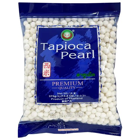 are tapioca pearls imported from china